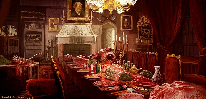 A Machine for Pigs концепт-арт