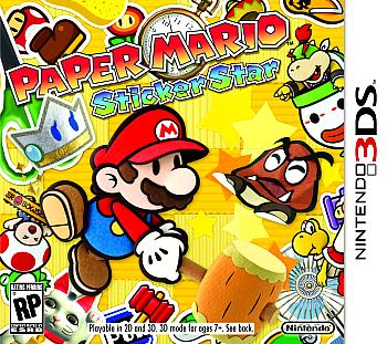  Paper Mario: Sticker Star (2012). Нажмите, чтобы увеличить.
