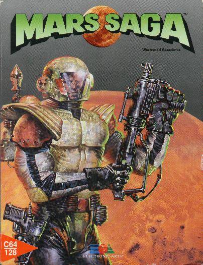 Обложка Mars Saga - первой самостоятельной игры Westwood.