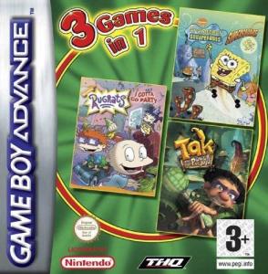  3 Games in 1: Tak / SuperSponge / Rugrats: I Gotta Go Party (2005). Нажмите, чтобы увеличить.