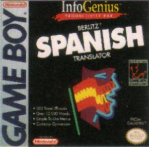  Berlitz Spanish Translator (1991). Нажмите, чтобы увеличить.