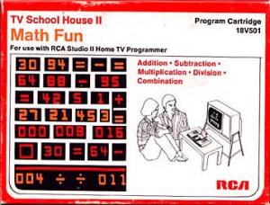  TV Schoolhouse II: Math Fun (1977). Нажмите, чтобы увеличить.