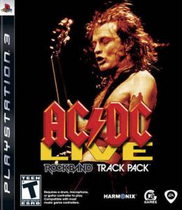  AC/DC Live: Rock Band Track Pack (2008). Нажмите, чтобы увеличить.