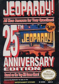  Jeopardy! 25th Anniversary Edition (1990). Нажмите, чтобы увеличить.