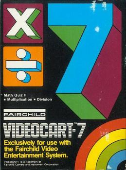  Videocart 7: Math Quiz II (1977). Нажмите, чтобы увеличить.