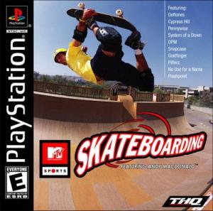  MTV Sports: Skateboarding featuring Andy Macdonald (2000). Нажмите, чтобы увеличить.
