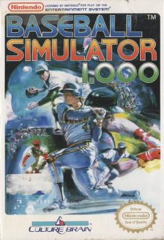  Baseball Simulator 1.000 (1990). Нажмите, чтобы увеличить.