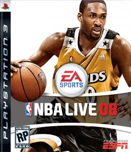  NBA Live 08 (2007). Нажмите, чтобы увеличить.