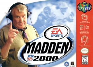  Madden NFL 2000 (1999). Нажмите, чтобы увеличить.