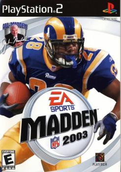  Madden NFL 2003 (2003). Нажмите, чтобы увеличить.