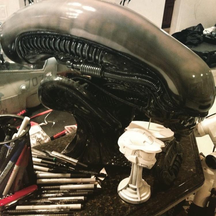 Концепт-арт Alien Нила Бломкампа