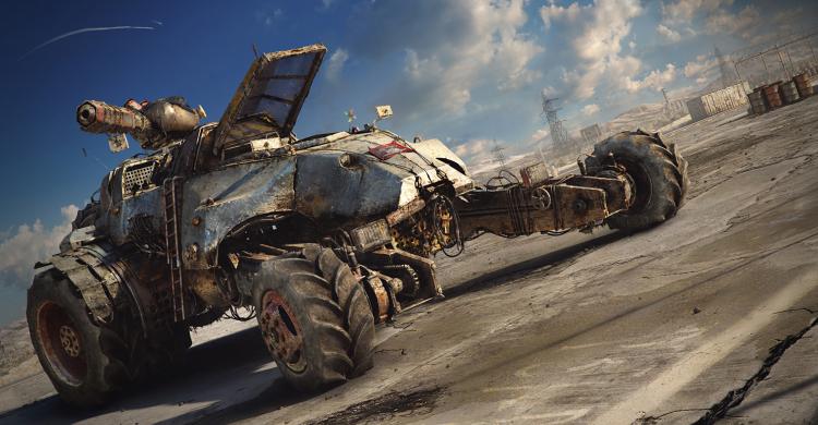 Багги из StarCraft в духе пост-апокалипсиса