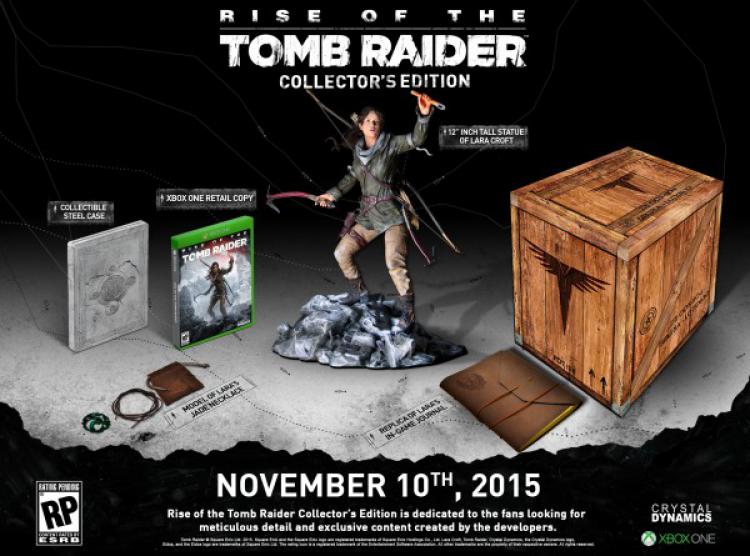 Коллекционное издание Rise of the Tomb Raider
