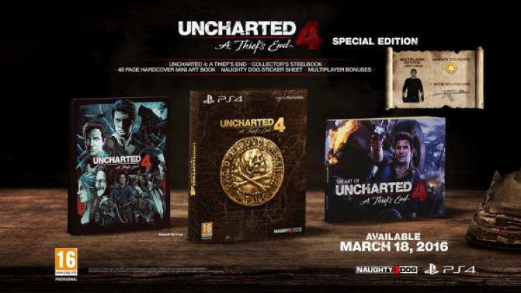 Специальное издание Uncharted 4