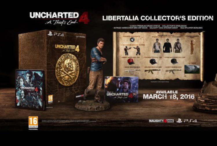 Коллекционное издание Uncharted 4