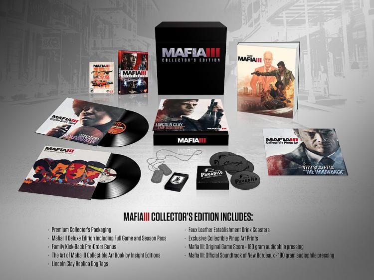 Коллекционное издание Mafia 3