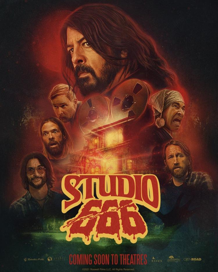 Барабанщик Рой Майорга написал музыку хоррор-комедии "Студия 666", где снялись участники группы Foo Fighters