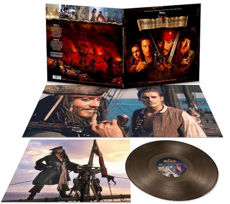 Анонсирован саундтрек фильма "Пираты Карибского моря: Проклятие Чёрной жемчужины" на виниле