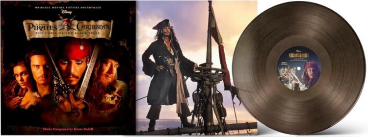 Анонсирован саундтрек фильма "Пираты Карибского моря: Проклятие Чёрной жемчужины" на виниле