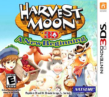  Harvest Moon 3D: A New Beginning (2012). Нажмите, чтобы увеличить.