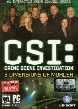  Место преступления: Три измерения убийства (CSI: 3 Dimensions of Murder) (2006). Нажмите, чтобы увеличить.