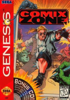  Comix Zone (1995). Нажмите, чтобы увеличить.