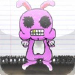  Crazy rabbit in backyard (2010). Нажмите, чтобы увеличить.