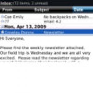  e-Mobile Email (2009). Нажмите, чтобы увеличить.