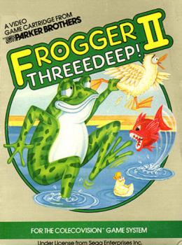  Frogger II: Threedeep! (1984). Нажмите, чтобы увеличить.