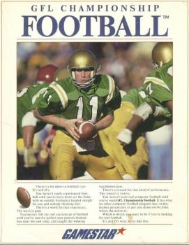  GFL Championship Football (1986). Нажмите, чтобы увеличить.