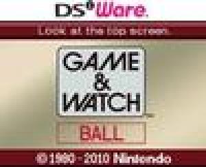  Game & Watch: Ball (2010). Нажмите, чтобы увеличить.