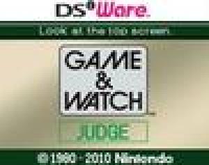  Game & Watch: Judge (2010). Нажмите, чтобы увеличить.