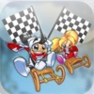  Line Rider Racing! for iPad (2010). Нажмите, чтобы увеличить.