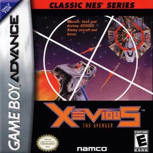  Classic NES Series: Xevious (2004). Нажмите, чтобы увеличить.