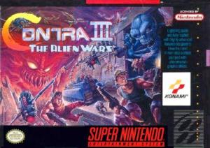  Contra III: The Alien Wars (1992). Нажмите, чтобы увеличить.
