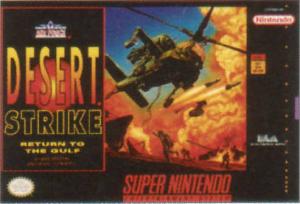  Desert Strike: Return to the Gulf (1992). Нажмите, чтобы увеличить.