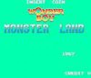  Wonder Boy in Monster Land (1987). Нажмите, чтобы увеличить.