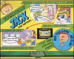  Jack the Nipper (1986). Нажмите, чтобы увеличить.