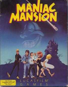  Maniac Mansion (1987). Нажмите, чтобы увеличить.