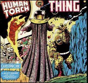  Questprobe featuring The Human Torch and The Thing (1985). Нажмите, чтобы увеличить.