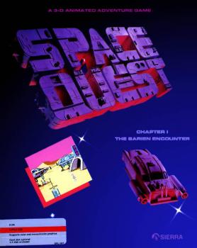  Space Quest: Chapter I - The Sarien Encounter (1987). Нажмите, чтобы увеличить.