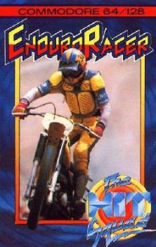 Commodore 64 Enduro Racer (1986). Нажмите, чтобы увеличить.