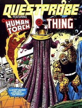 Questprobe featuring The Human Torch and The Thing (1986). Нажмите, чтобы увеличить.