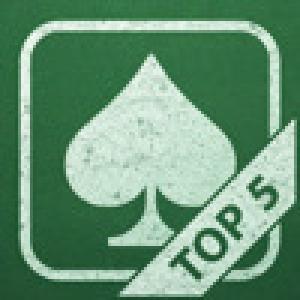  Mondo Top 5 Solitaire for iPad (2010). Нажмите, чтобы увеличить.