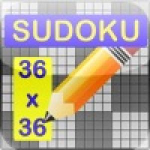  Sudoku 36x36 for iPad (2010). Нажмите, чтобы увеличить.