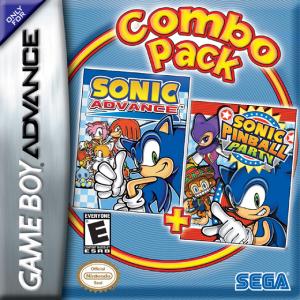  Sonic Advance & Sonic Pinball Party Combo Pack (2005). Нажмите, чтобы увеличить.