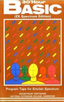  30 Hour Basic - Spectrum Edition (1983). Нажмите, чтобы увеличить.