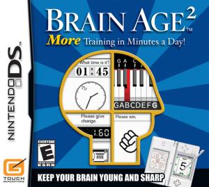  Brain Age 2: More Training in Minutes a Day (2007). Нажмите, чтобы увеличить.