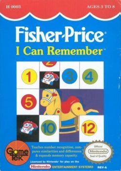  Fisher Price: I Can Remember (1990). Нажмите, чтобы увеличить.