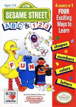  Sesame Street: ABC/123 (1991). Нажмите, чтобы увеличить.